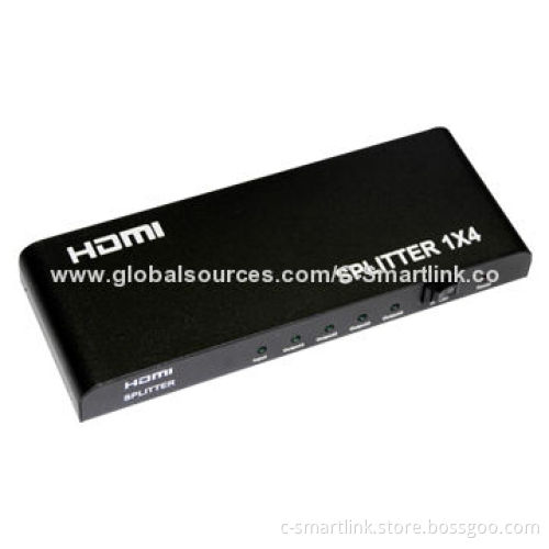 HDMI® Splitter, 1 to 4 (HDMI® 1.4), 2 x 4K Supports Resolution, 4 Output
